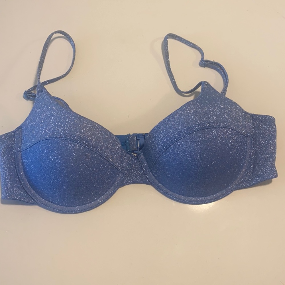 Triangl Romy Sparkle bikini top sz small